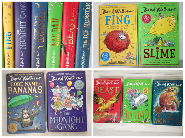 David Walliams Books Bundle x 7 Hardcover