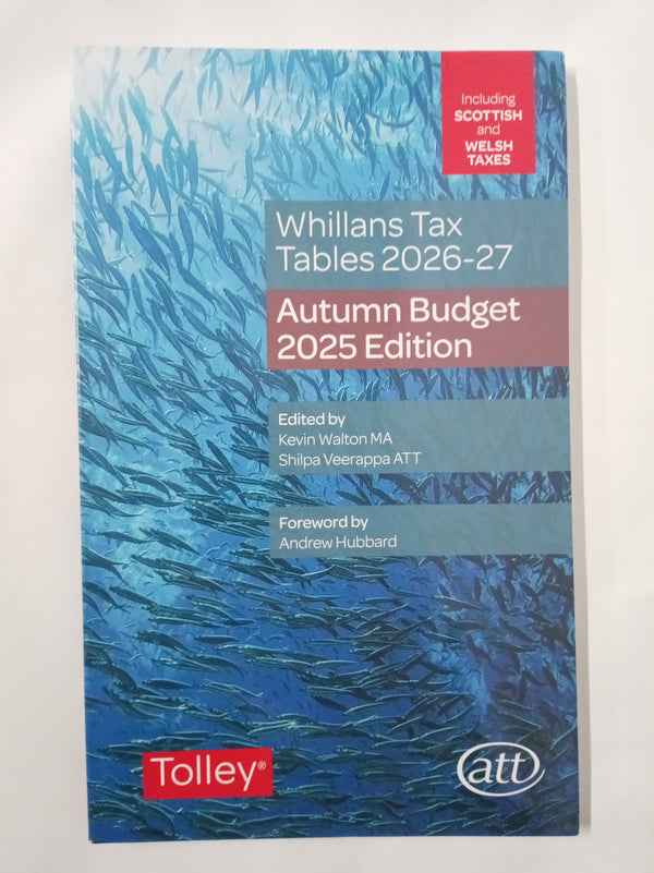 Whillans Tax Tables 2026-27 ( Autumn Budget edition)