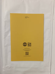 RHINO A4 Exercise Book 64 Pages 32 Leaf Yellow 7mm Squared (Pack of 7)