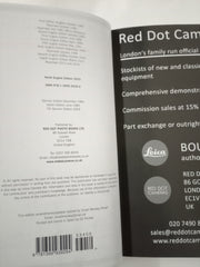 Leica Pocket Book 9th Edition by Red Dot Photo Books