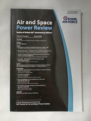 AIR AND SPACE POWER REVIEW Vol 27 No.1 Summer 2025 ISSN 2634-0968