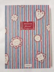 Bibliotheque Blue A5 Reading Journal