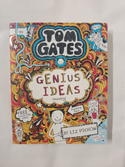 4 Tom Gates Books by Liz Pichon: Genius Ideas, Super Good Skills, Dog Zombie Rules, Ten Tremendous Tales