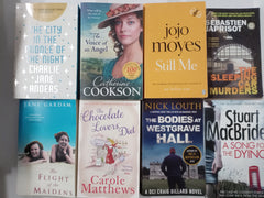 40 Fiction, Thriller, Crime, Romance Books Bundle — Paperback — Used