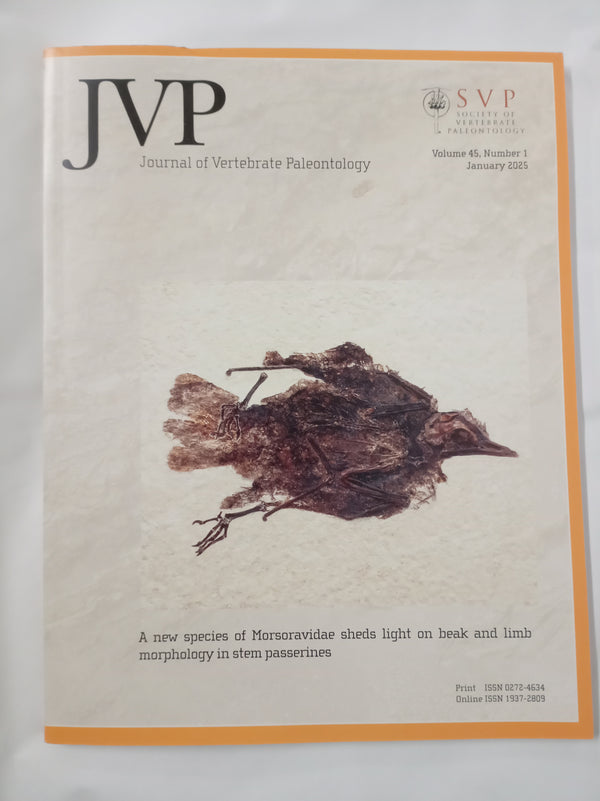 Journal of Vertebrate Paleontology Vol 45 No 1 Jan 2025