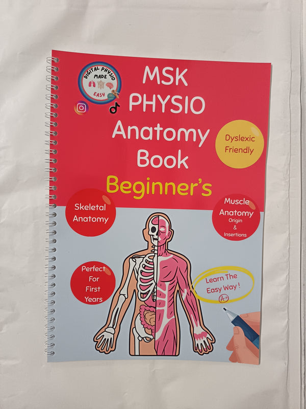 MSK Physio Anatomy Book Beginner's
