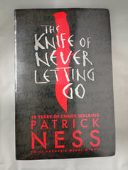 Chaos Walking 3 Books Set By Patrick Ness (The Knife of Never Letting Go; The Ask and the Answer; Monsters of Men )