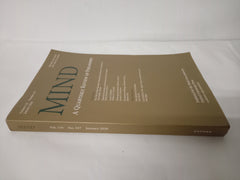 Mind a Quarterly Review of Philosophy Vol 135 No 537 Jan 2026