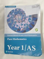 Pearson Edexcel AS and A level Mathematics Pure Mathematics Year 1/AS *Damaged*