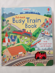 Pull-back Busy Train (Usborne Pull-back Series) (Pull-back books)