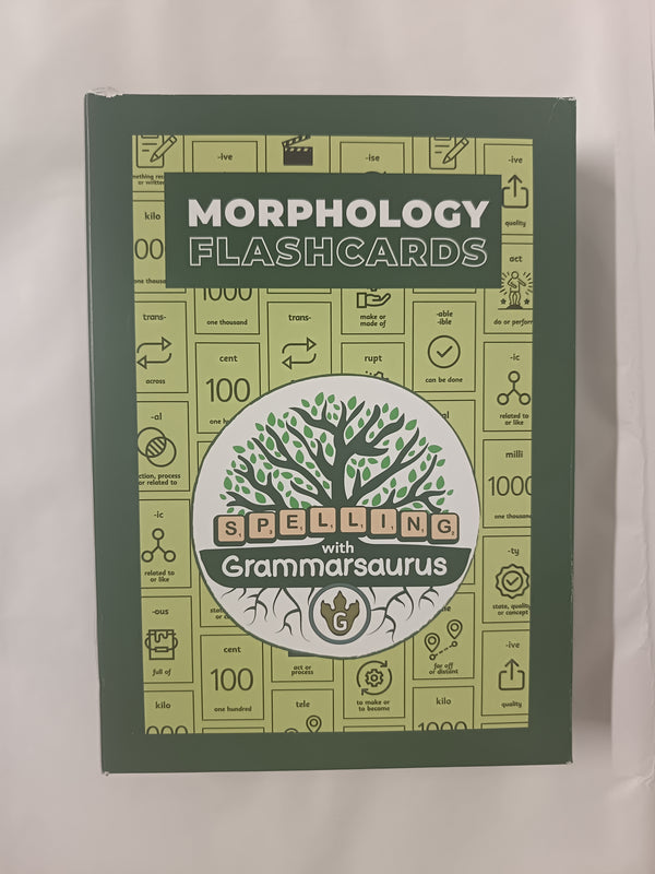 Grammarsaurus - Morphology Flashcards A6