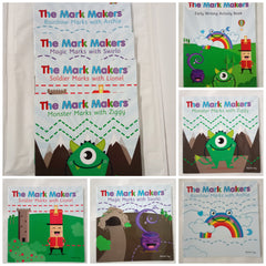 The Mark Makers Activity Book & Story Book (Set of 4)