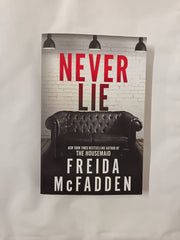 6 Freida McFadden Books: The Housemaid, The Housemaid's Wedding,The Intruder, Never Lie, The Surrogate Mother, One by One