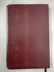 The Holy Bible, NIV Edition, Leathersoft, Burgundy: Niv Edition, Gilted edges.