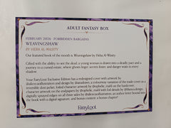 Weavingshaw - BONUS Chapter, Limited Edition FairyLoot Adult Fantasy Box 2026