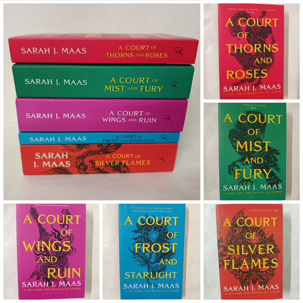 A Court of Thorns and Roses Series  by Sarah J. Maas, 5 Books