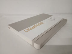 Paperchase Agenzio Soft Cover Notebook Champagne Lined