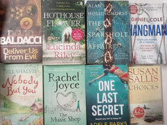 40 Fiction, Thriller, Crime, Romance Books Bundle — Paperback — Used