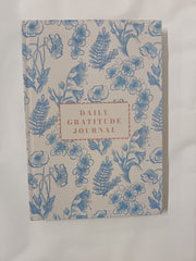 Blue Wildflower Self Care Daily Gratitude Journal