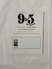 9 to 5 the Musical by Dolly Parton - Libretto Vocal Book, pack of 2