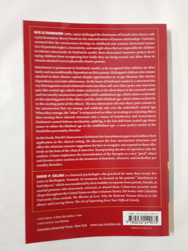 Fairbairn's Object Relations Theory in the Clinical Setting