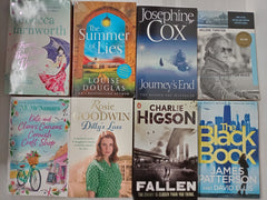 40 Fiction, Thriller, Crime, Romance Books Bundle — Paperback — Used