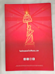 Two Strangers Carry A Cake Across New York Souvenir Brochure SIGNED