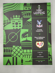 Crystal palace UEFA Conference League Final 2026 Programme Vs Rayo Vallecano de Madrid