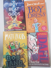 15 Books for Boys, Chapter Books Bundle Age 8+, Random Selection, Mixed Authors