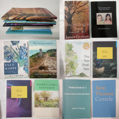 10 Poetry, Literature, Prose Books Bundle  Mixed Authors Inc Alfred Lord Tenyson