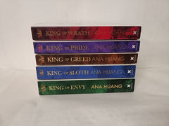 Kings of Sin Series 5 Books Collection Set By Ana Huang (King of Wrath, King of Pride, King of Greed, King of Sloth & King of Envy)