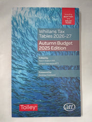 Whillans Tax Tables 2026-27 Autumn Budget 2025 Edition