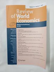 Review of World Economics Vol 161 No 3 2025