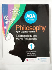 AQA A-level Philosophy Year 1 and AS: Epistemology and Moral Philosophy
