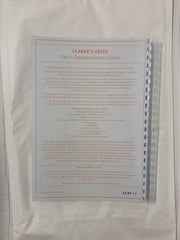 Clarke's Greek For the New Common Entrance, Part 1, Level1 & Teacher's Key