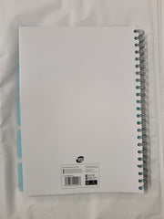 Pack of 2 Pukka Pads Irlen A4 Lined Project Book Turquoise
