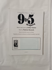 9 to 5 the Musical by Dolly Parton - Libretto Vocal Book, pack of 2