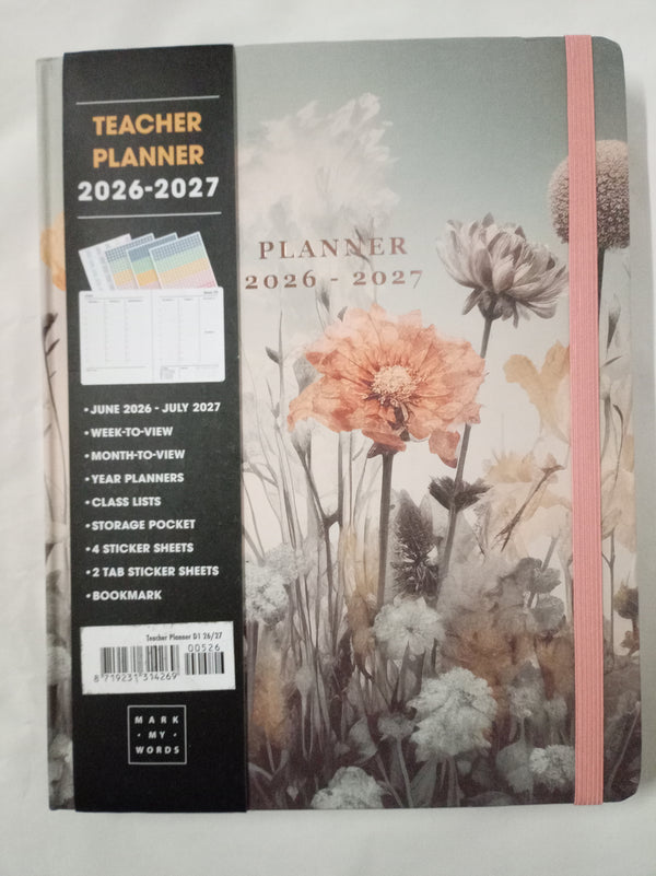 TEACHER   PLANNER   2026-2027   ±A4   WILDFLOWERS