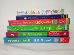 6 Babies Picture Board Books - Early Readers - inc Toddler Talk: All Gone!