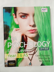 AQA Psychology for A Level Year 1 AS Student Books: 2nd Ed | Cara Flanagan