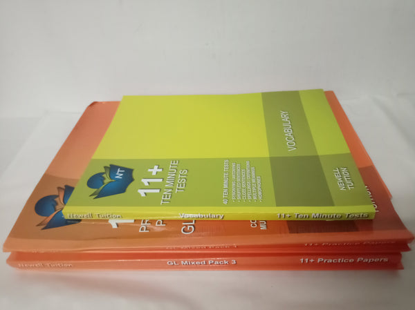 Newell Tuition 11 Plus /11+ GL Mixed Practice Papers and Vocabulary Test Book