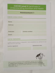 NCFE CACHE Level 2 Certificate in Understanding Nutrition and Health