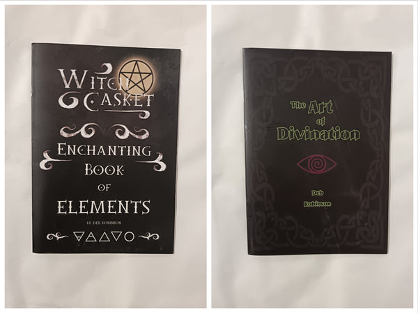 Enchanting Book of Elements & The Art of Divination by Deb Robinson - Witch Casket
