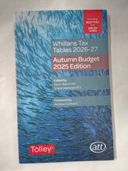 Whillans Tax Tables 2026-27 Autumn Budget 2025 Edition