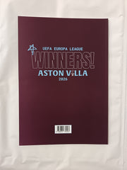 Aston Villa UEFA Europa League Winners 2026 Commemorative Magazine Edition