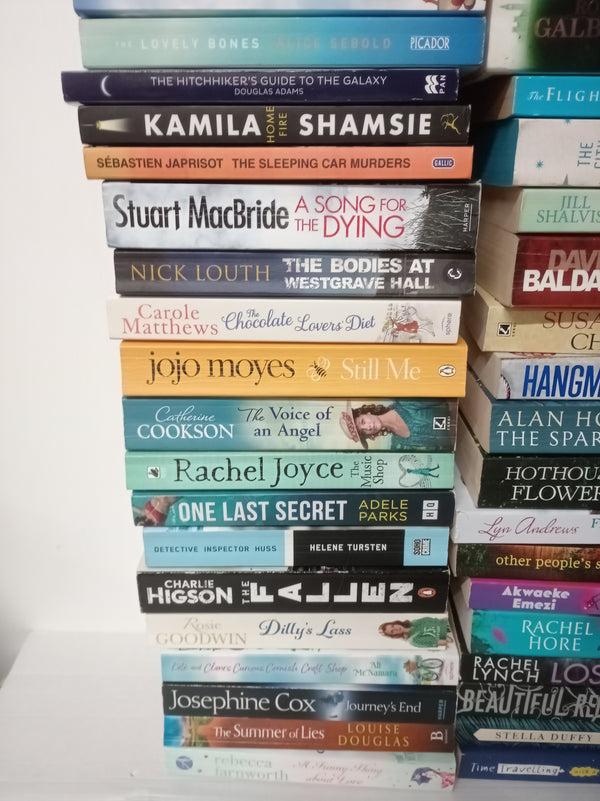 40 Fiction, Thriller, Crime, Romance Books Bundle — Paperback — Used