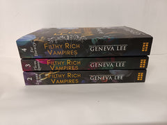 Filthy Rich Vampires Series (Book 2-4) By Geneva Lee 3 Books Collection Set (Filthy Rich Vampires: Second Rite, Filthy Rich Vampires: Three Queens & Filthy Rich Vampires: For Eternity)