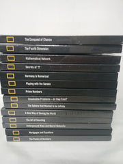 National Geographic Our Mathematical World Series 12 Books Collection Hardback