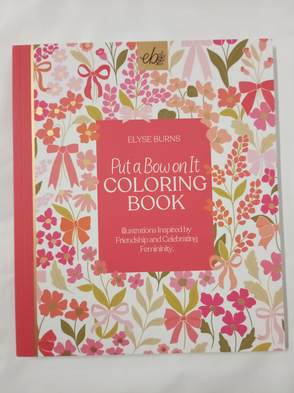 Elyse Breanne Design Put a Bow on It Colouring Book