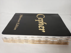 Cepher Millennium Edition in a 10 point Cambria font - Soft Cover